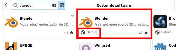 Paquetes flathub